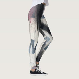Leggings graffiti estadounidense