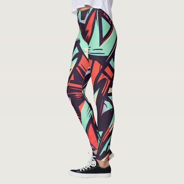 Leggings Graffiti moderno (Izquierda)