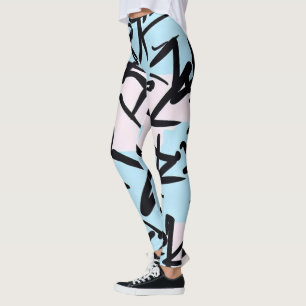 Leggings Graffiti moderno
