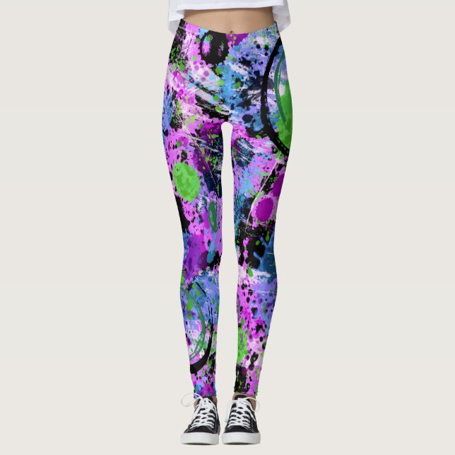 Leggings Graffiti Smoothie (Anverso)
