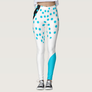 Leggings Gráfico circular urbano moderno, simple, moderno