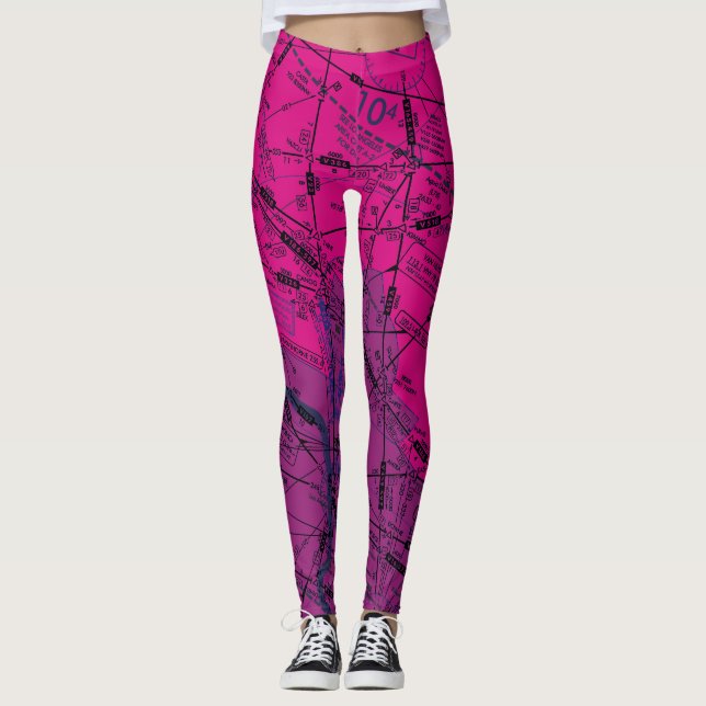 Leggings Gráfico de aviación (Anverso)