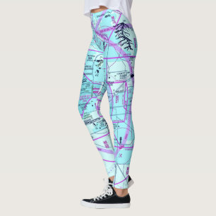 Leggings Gráfico de aviación