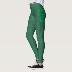 Leggings Gráfico esmeralda de la flecha el Archer