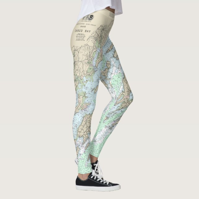 Leggings Gráfico náutico de Casco Bay 13290 (Derecha)