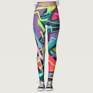 Leggings Grafiti urbano01