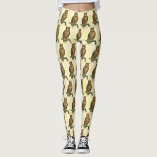 Leggings Gran búho de cuernos Thunder_Cove