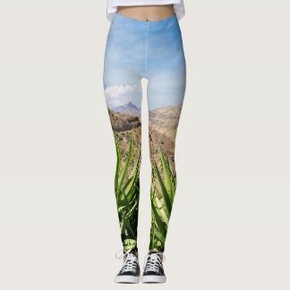 Leggings Gran Canary Mountain Landscape