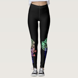 Leggings Gran Danés blumig
