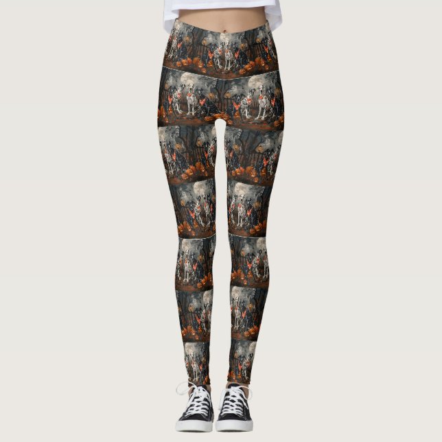 Leggings Gran Danés Halloween Espeluznante (Anverso)