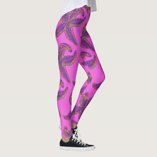 Leggings gran estrella Thunder_Cove rosa (Derecha)