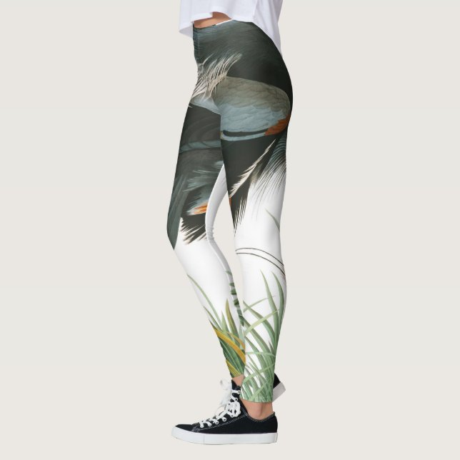 Leggings Gran garza azul de John James Audubon (Izquierda)
