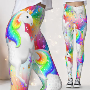 Leggings Gran Unicornio Princesa Explosión de Estrellas con