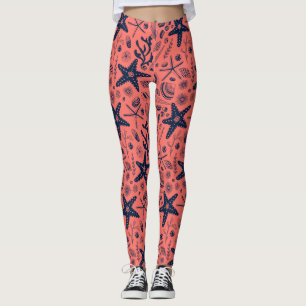 Leggings Granadas de mar viviendo el fondo de los corales