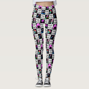 LEGGINGS GRANDES LEGADOS DE LISTA DE PELO