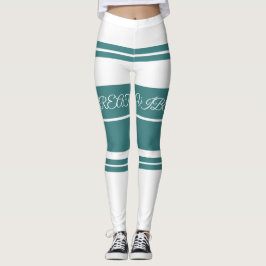Leggings Grandes legiones de lujo verde de Vibes para mujer
