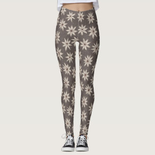 Leggings granito semita marrón