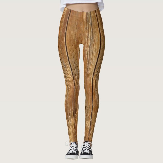 Leggings Grano de madera (Anverso)