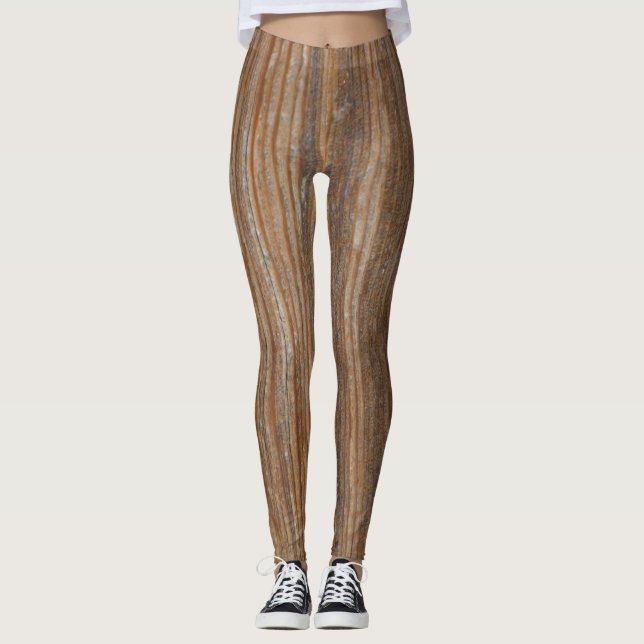 Leggings Grano de madera 2 (Anverso)