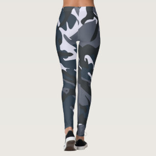 Leggings Gray Camou