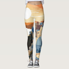 LEGGINGS GRECIA SANTORINI #1