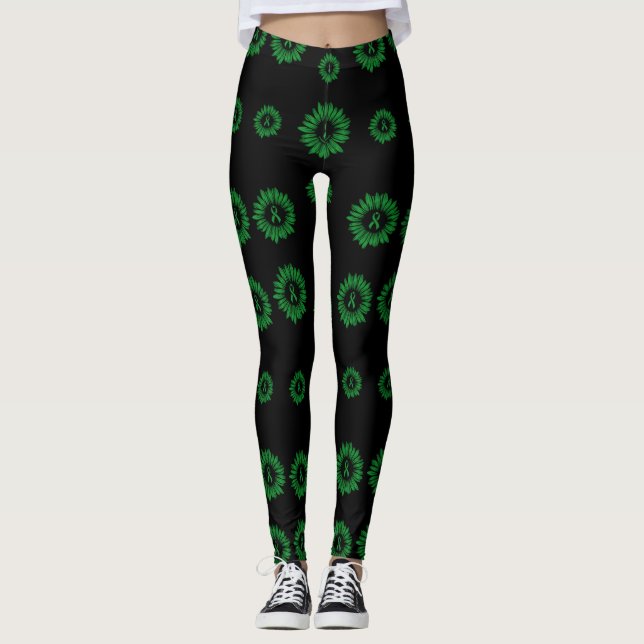 Leggings Green Daisy...C Diff (Anverso)