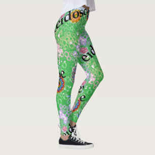 Leggings Green Lime Sorbet
