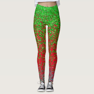 Leggings Green raster 2 caras 01.b Red BG