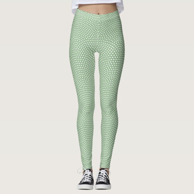 Leggings Green Same Komon (piel de tiburón) (Anverso)