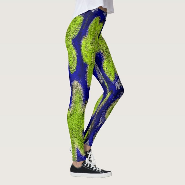 Leggings Green Splotches  (Derecha)
