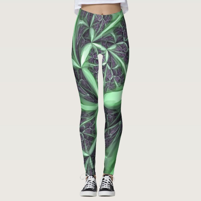 Leggings Green Star (Anverso)