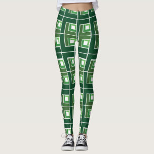 Leggings Green Topsy Turvy