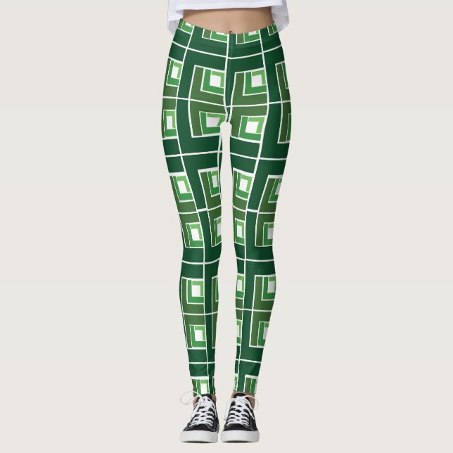 Leggings Green Topsy Turvy (Anverso)