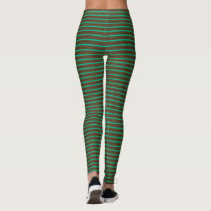 Leggings Green Y Brown Strin