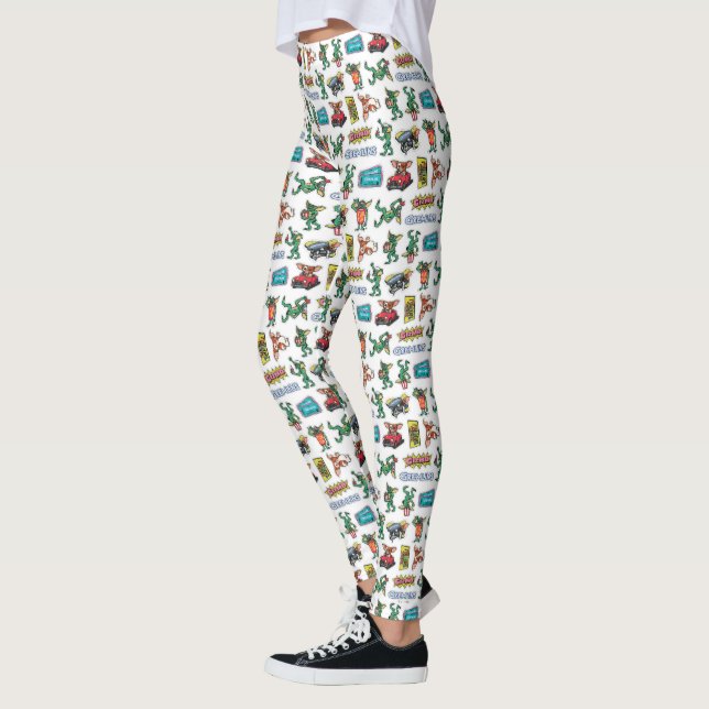 Leggings Gremlins™ Diversión con Stickers Patrón (Izquierda)