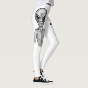 Leggings Grey Alien , quiero creer
