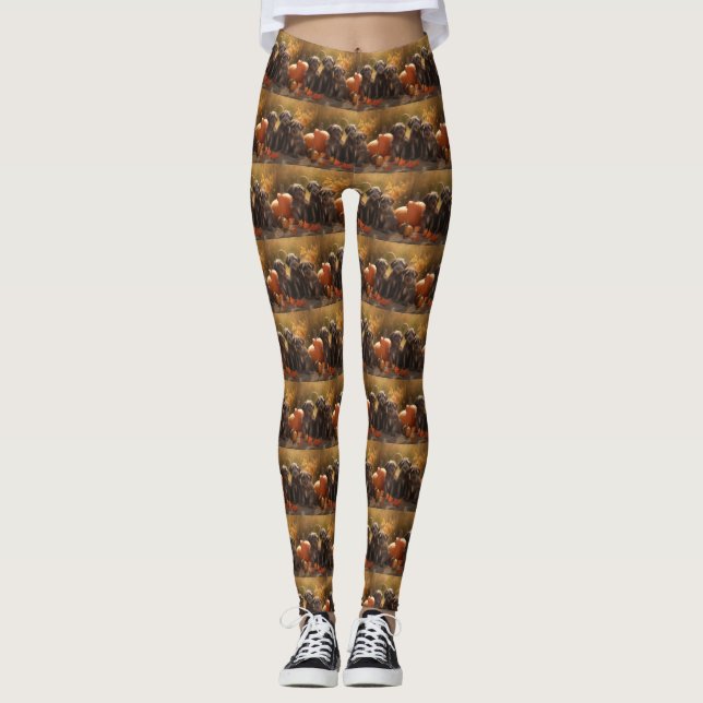 Leggings Griffon Puppy con puntas alámbricas (Anverso)