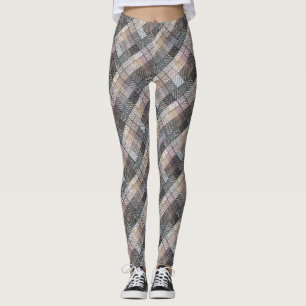 Leggings Gris controlado.