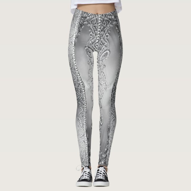 Leggings Gris delicado    (Anverso)