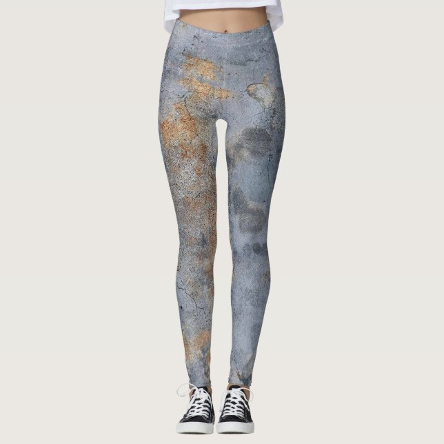Leggings Gris Grunge (Anverso)