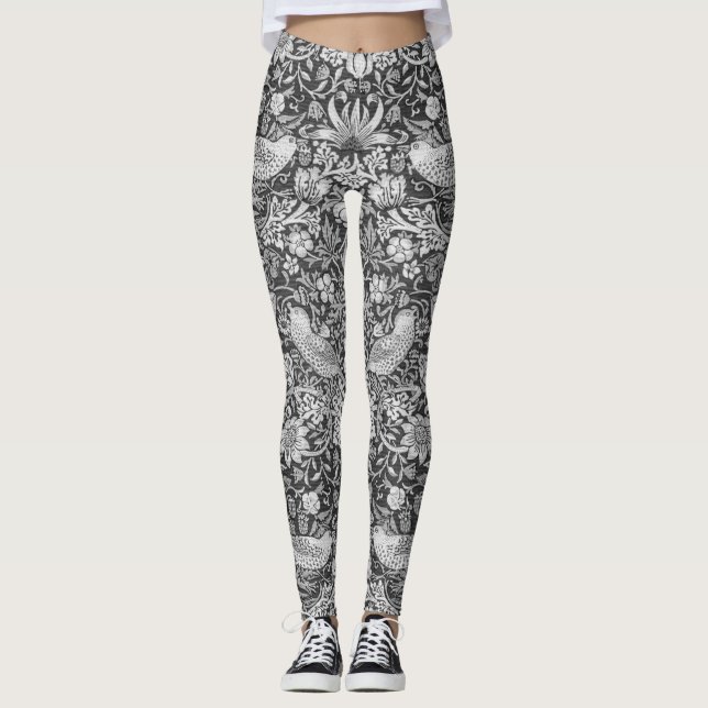 Leggings Gris, ladrón de fresa, William Morris (Anverso)