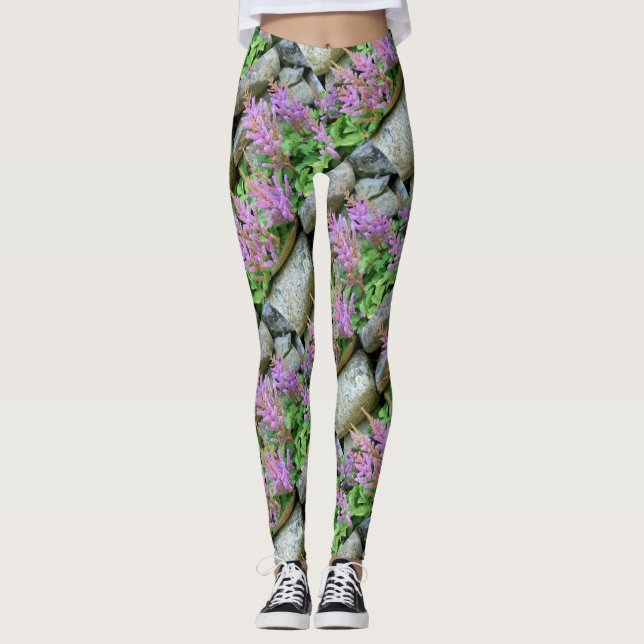 Leggings gris rosado (Anverso)