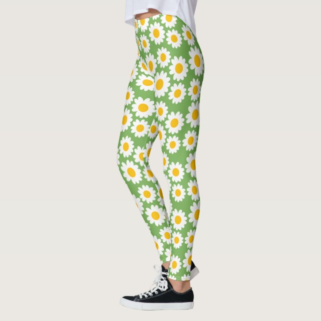 Leggings Groovy Daisies (Izquierda)