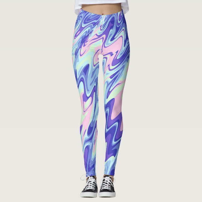 Leggings Groovy Ripples (Anverso)