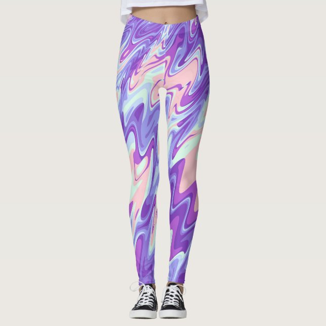 Leggings Groovy Ripples (Anverso)