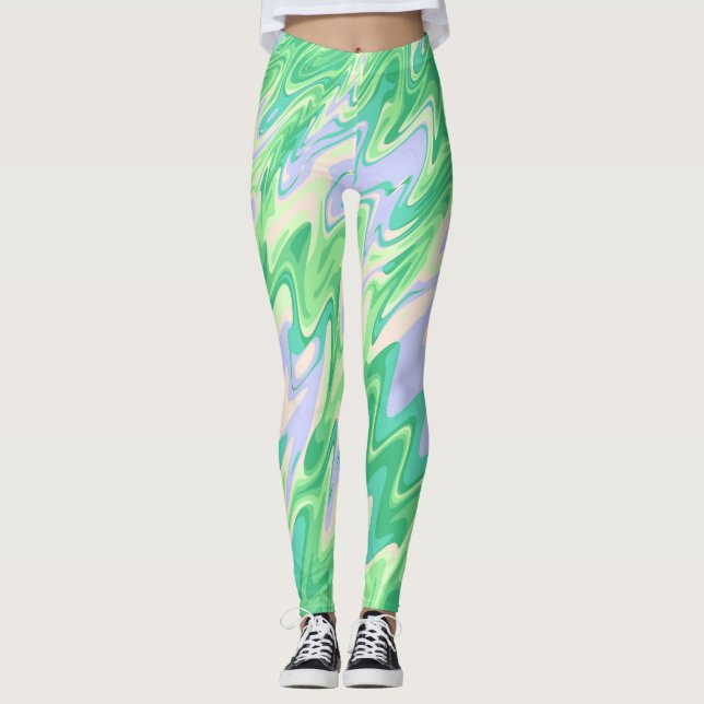 Leggings Groovy Ripples (Anverso)