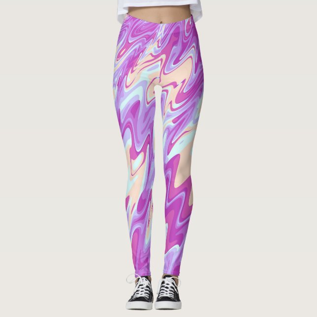 Leggings Groovy Ripples (Anverso)