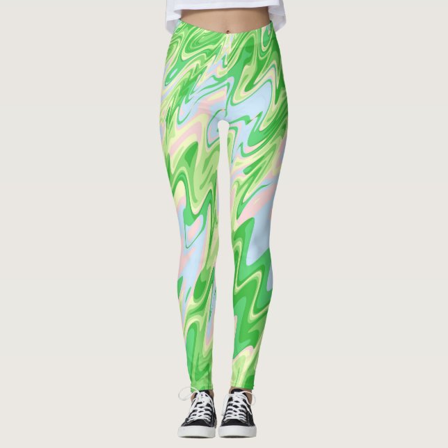 Leggings Groovy Ripples (Anverso)