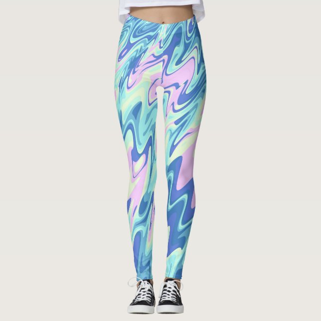 Leggings Groovy Ripples (Anverso)
