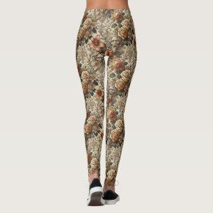 Leggings Grotesque Elegance - Victoria gótica